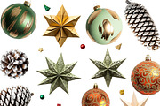 Christmas Starshine Set. 30 PNG+, a Background Graphic by Nadia Murash (Thumbnail 2 of 4)