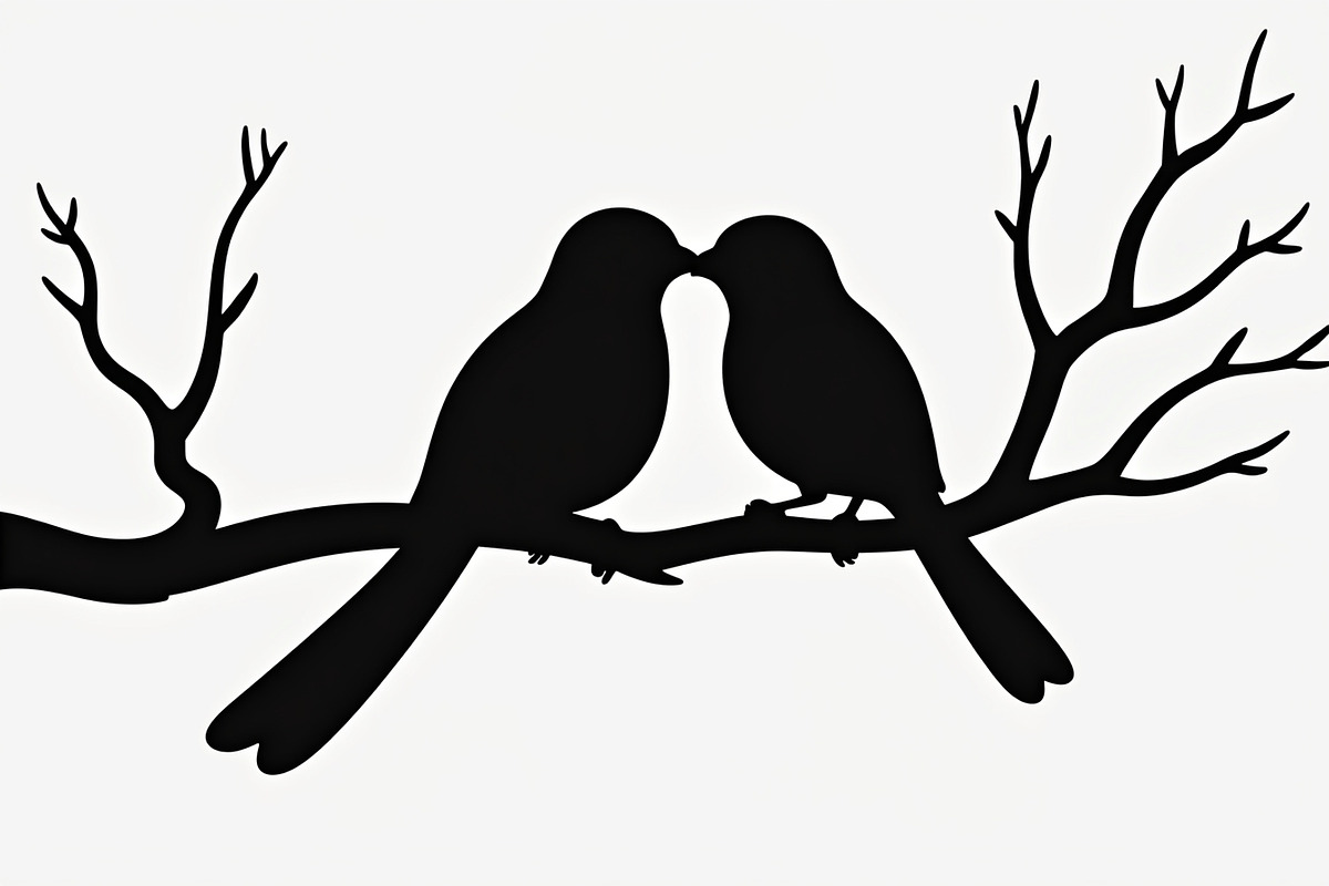 Bird Silhouette design bundle, an Illustration by Designs_River (Photo 4 of 13)