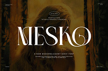 Mesko Ligature Serif Font