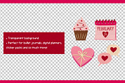 Valentine's Day Graphic Set, a Pattern Graphic by Drafts n Doodles (Thumbnail 3 of 6)