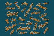 Creative brush lettering set., an Object Graphic by Anton Akhmatov (Thumbnail 2 of 7)