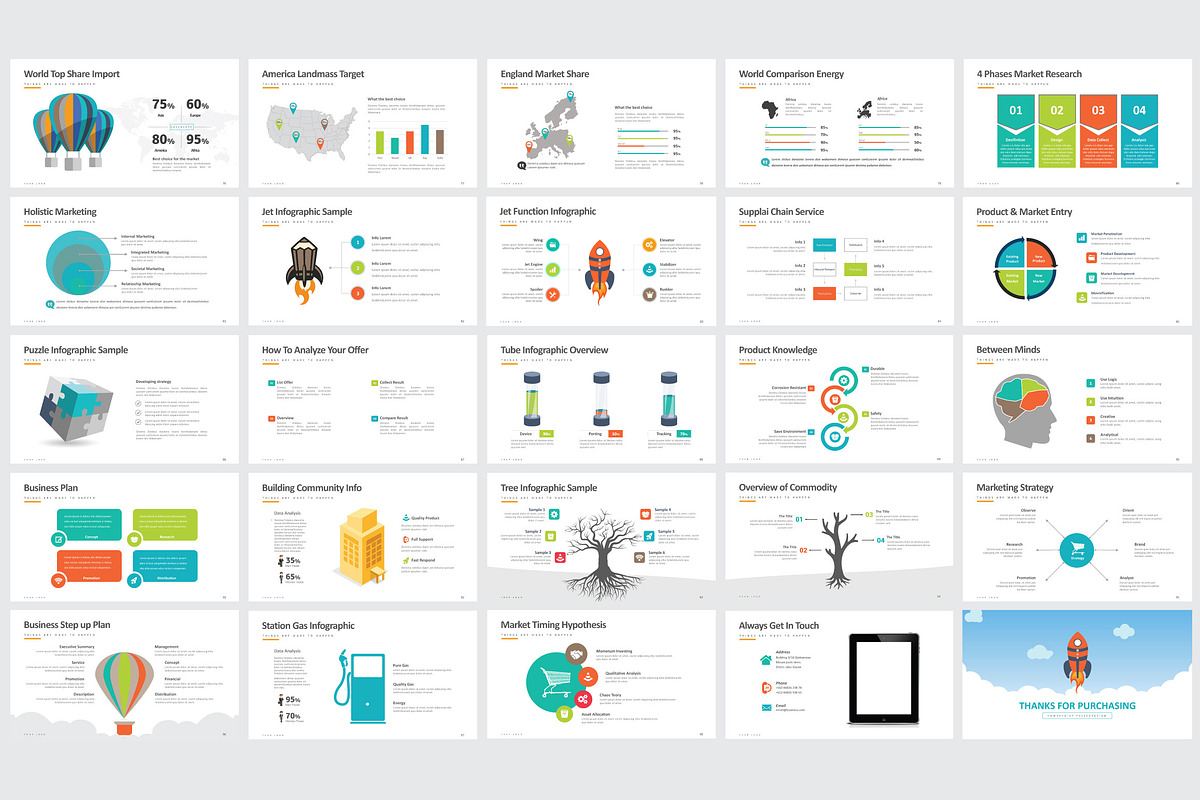 Rational Powerpoint Template, a Presentation Template by DesignCorner