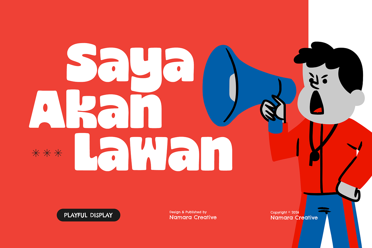Faster Break - Bold Playful Display, a Sans Serif Font by Namara Creative Studio (Photo 7 of 11)
