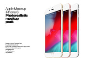 Apple iPhone Mockup, an iPhone Mockup by LINEARstudio (Thumbnail 1 of 2)