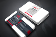 Business Cards 2 in 1, a Business Card Template by Genereux Art (Thumbnail 1 of 8)