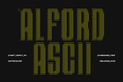 CS Alford Ascii, a Sans Serif Font by Craft Supply Co. (Thumbnail 1 of 8)