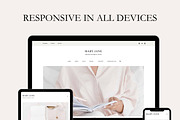 Mary Jane Kadence Child Theme, a WordPress Template by Sky and Stars (Thumbnail 4 of 4)