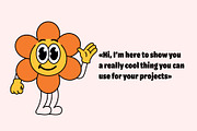 Retro Mascot Parts. Character Maker, a Decorative Illustration by Mark Skitsky (Thumbnail 2 of 7)