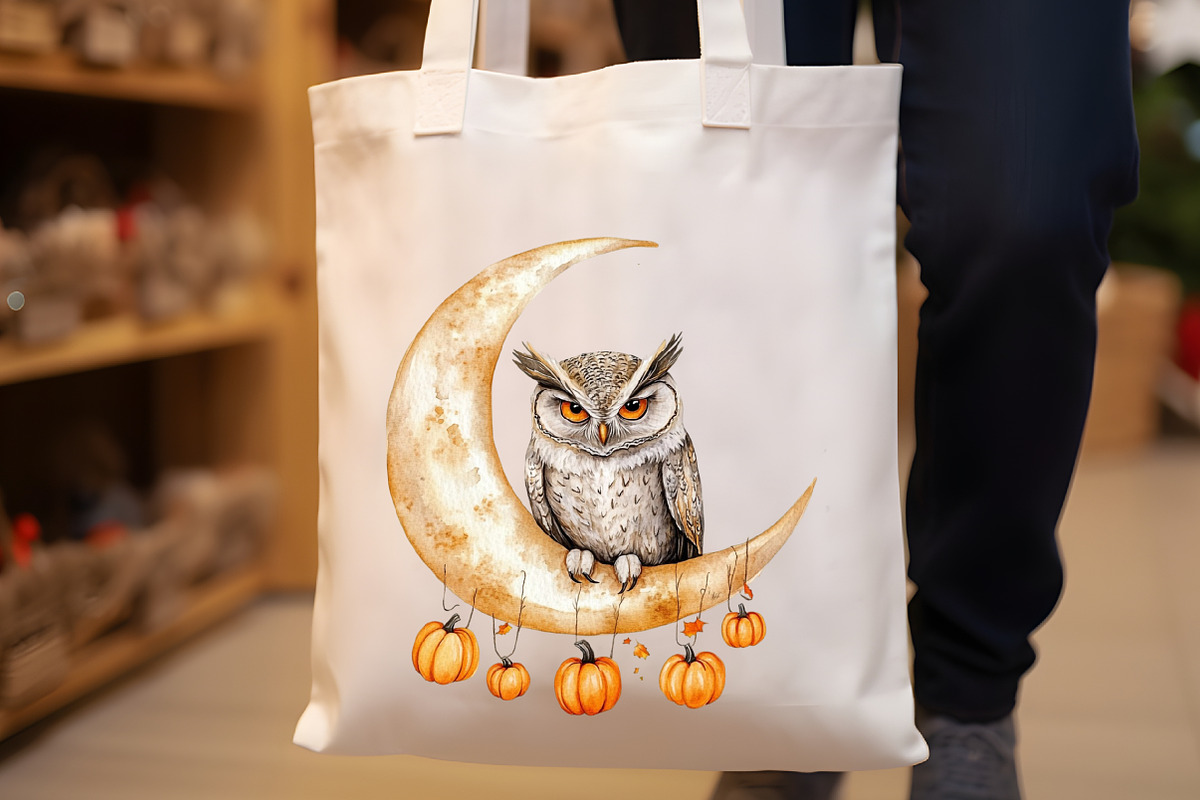Halloween Birds Watercolor Clipart, an Illustration by Rose Art (Photo 7 of 7)