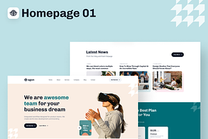 Agon - Multipurpose Figma Template, an UI Kit Template by AliThemes