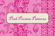 Pink Persian patterns, a Pattern Graphic by ThaiByGaew (Thumbnail 1 of 3)