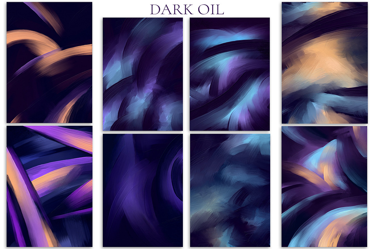 Dark Oil, a Texture Graphic by Salted Galaxy (Photo 7 of 9)