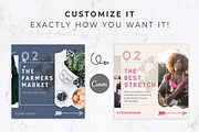 Instagram Post Carousel for Canva, a Social Media Template by Thirty One Palms Studio (Thumbnail 4 of 6)