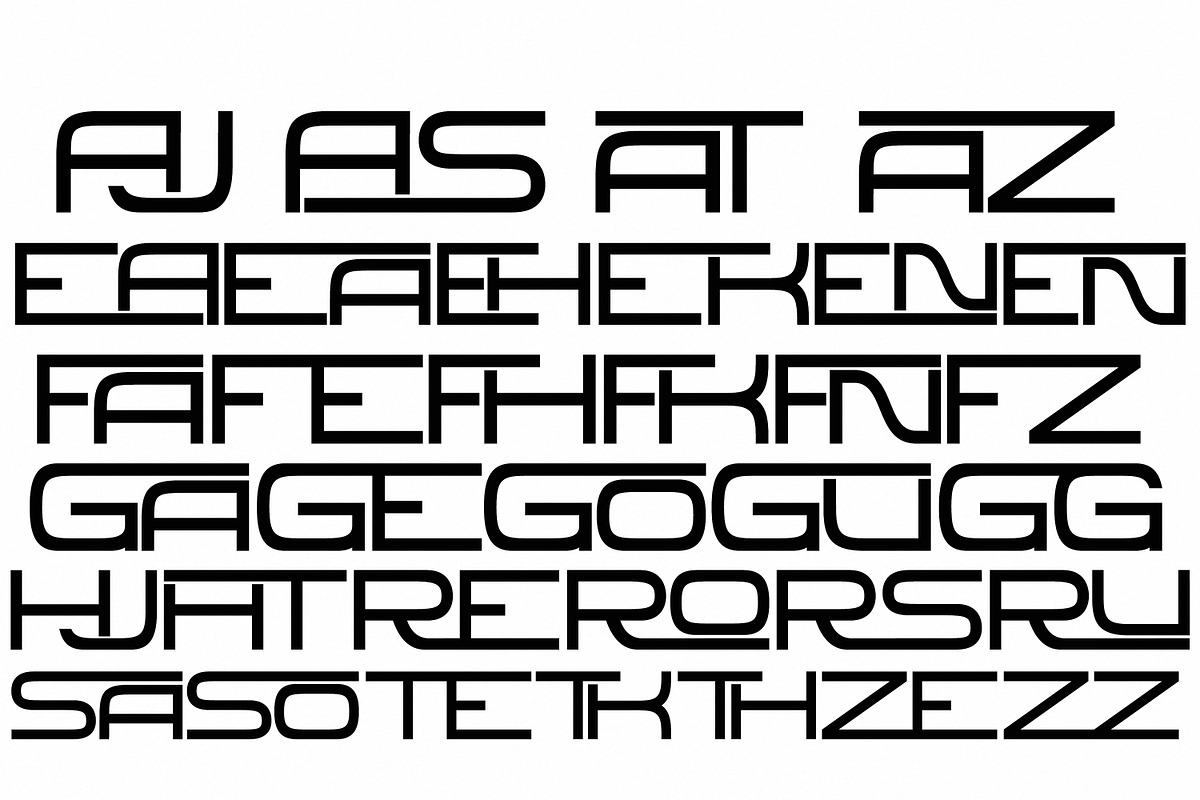 Golred-Sans Serif Font Modern, a Sans Serif Font by Canden Meutuah (Photo 7 of 10)