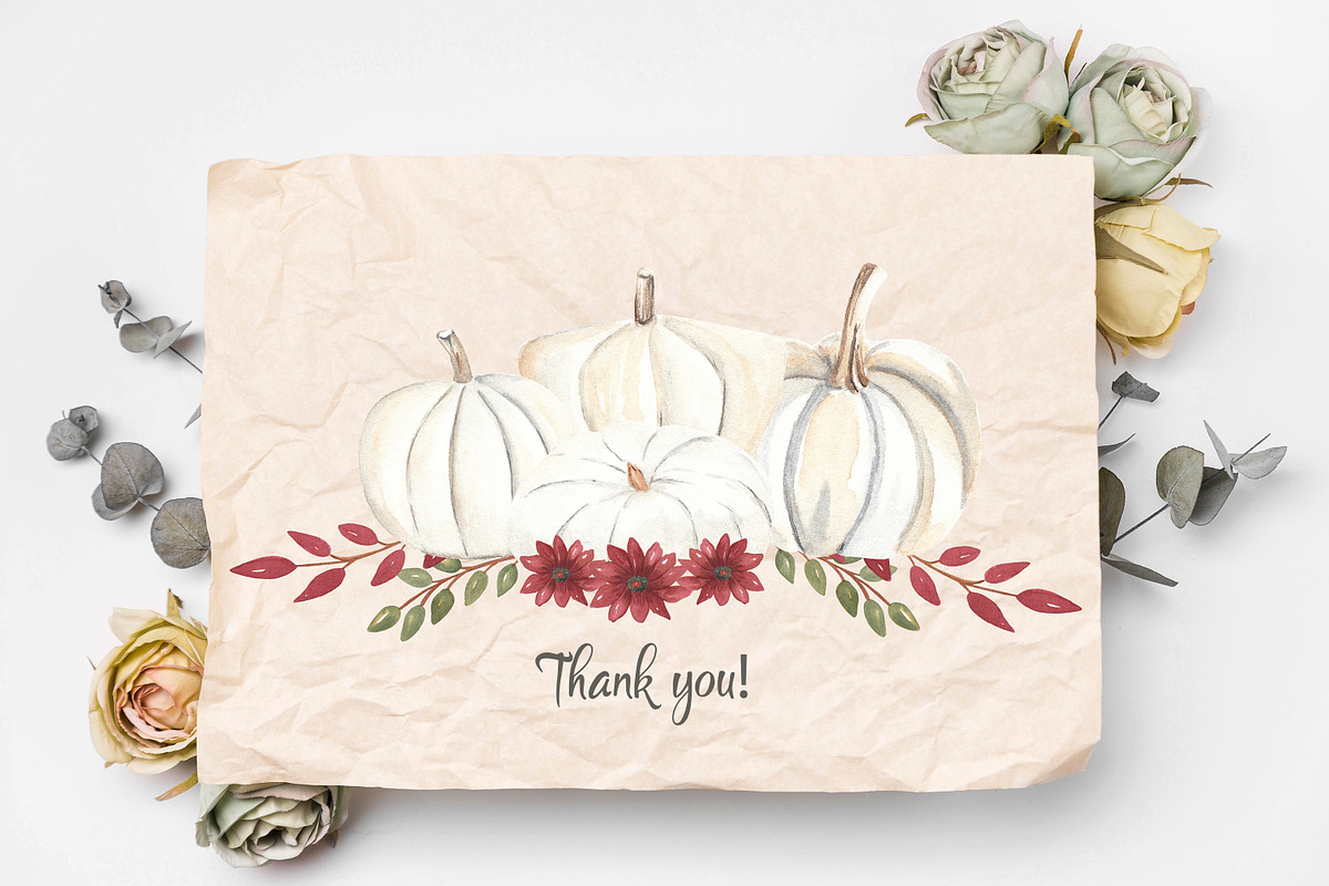 Autumn - watercolor set, a Decorative Illustration by Visual Animal (Photo 10 of 10)