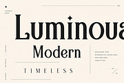 Lumoria – Modern Luxury Serif Font, a Serif Font by Wow Magic (Thumbnail 3 of 5)