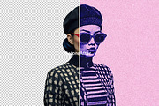 Duotone Halftone Photo Effect, a Layer Style Add-On by dokudokunomi (Thumbnail 3 of 5)