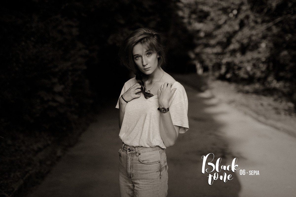 Blacktone B&W Lightroom Presets preview 7