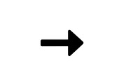 Right Arrow Icon Bundle, an Icon by Artivon (Thumbnail 8 of 10)