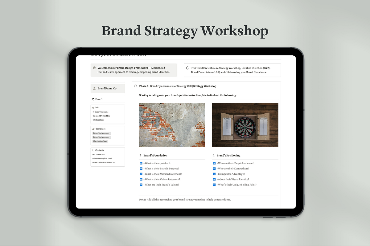 Notion Project Framework Hub, a Templates & Theme by Swyn.Studio (Photo 3 of 10)