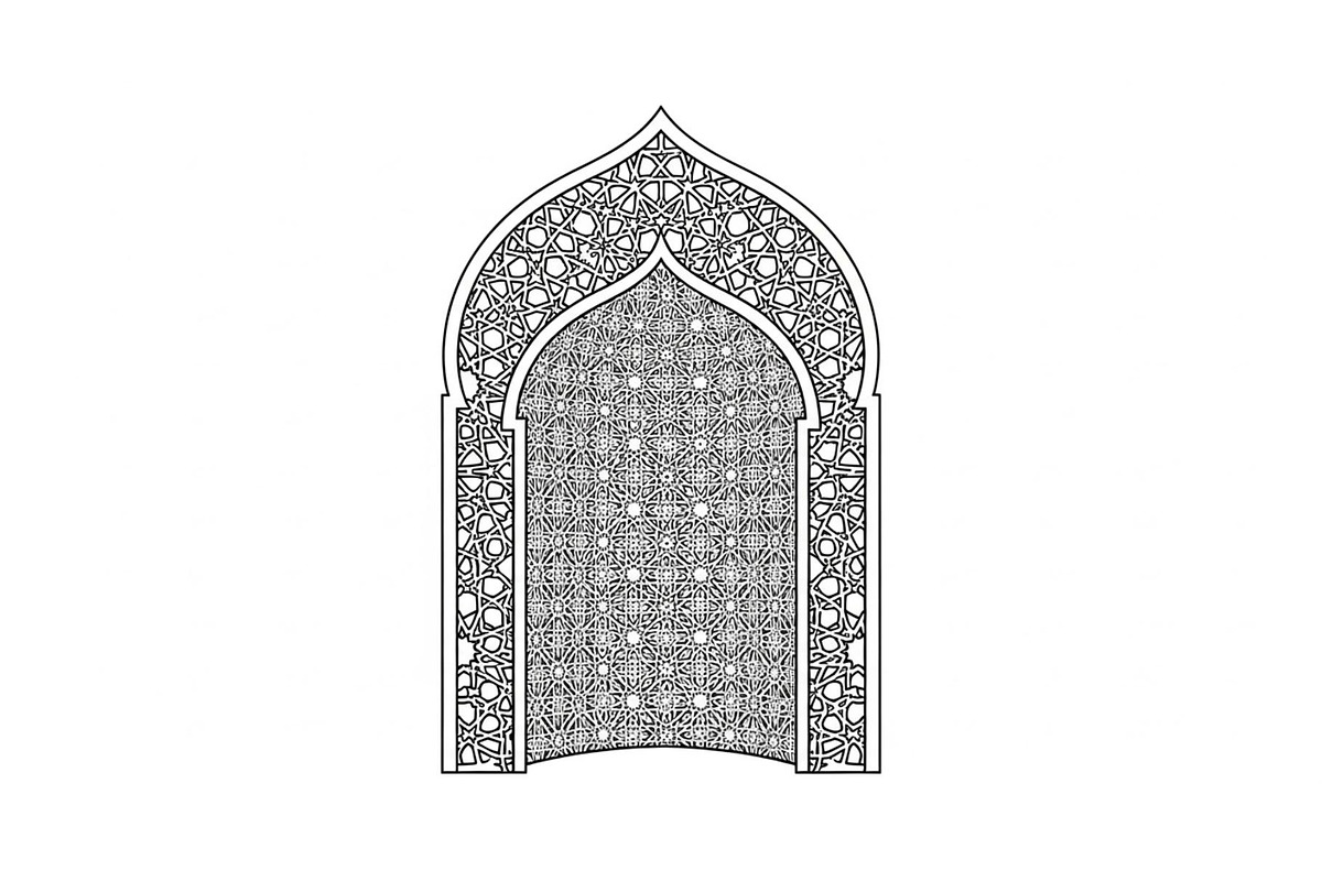 Islamic Arch Window Mandala Bundle, an Illustration by Artivon (Photo 27 of 45)