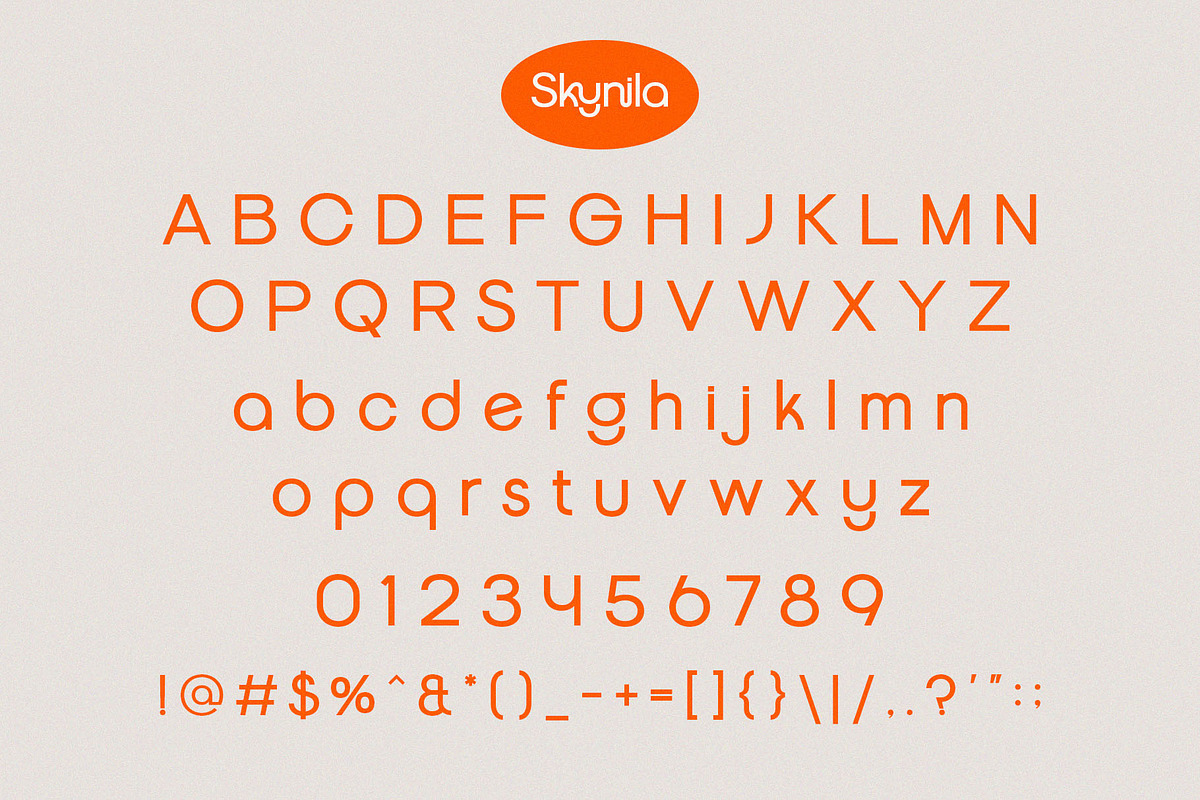 Skynila – Modern Display Sans Serif, a Sans Serif Font by BrandSemut (Photo 10 of 10)
