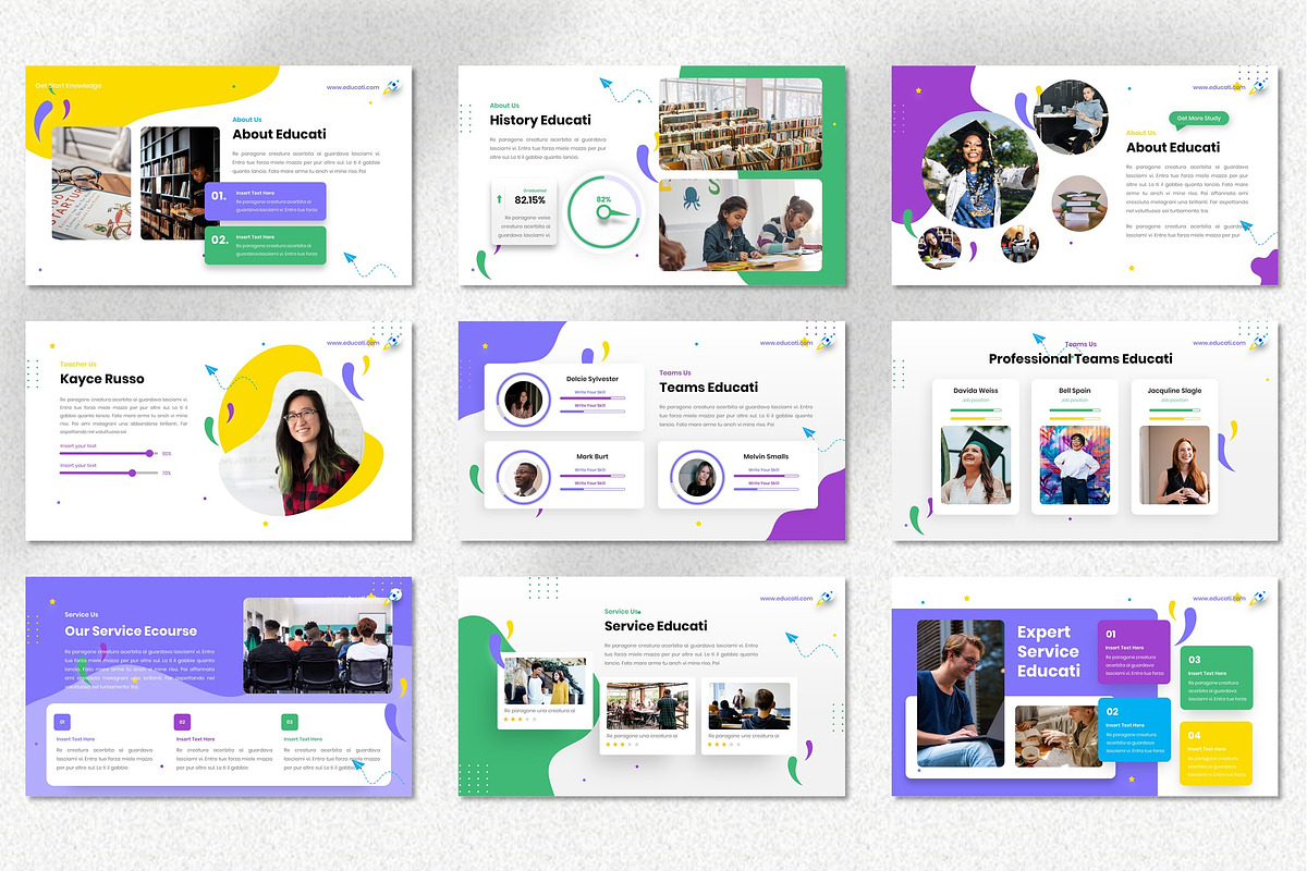 Educati - University Googleslide, a Presentation Template by Dhabee (Photo 3 of 7)
