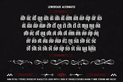 Dark Ritual Typeface, a Blackletter Font by alit design (Thumbnail 19 of 20)