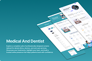 TNC Dento – Dental Figma UI Kit, an UI Kit Template by TNCFlow (Thumbnail 5 of 5)