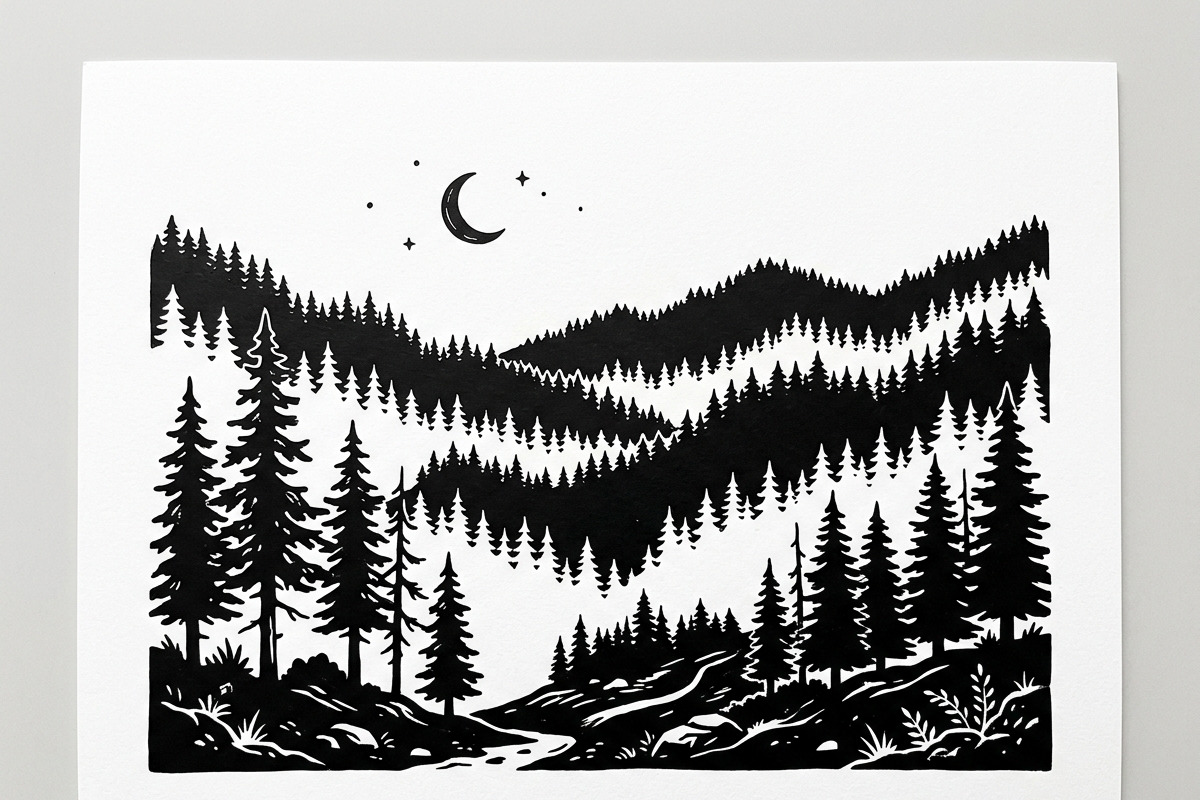 Majestic Pine Trees SVG, a Finance Illustration by Amazin_art (Photo 31 of 32)