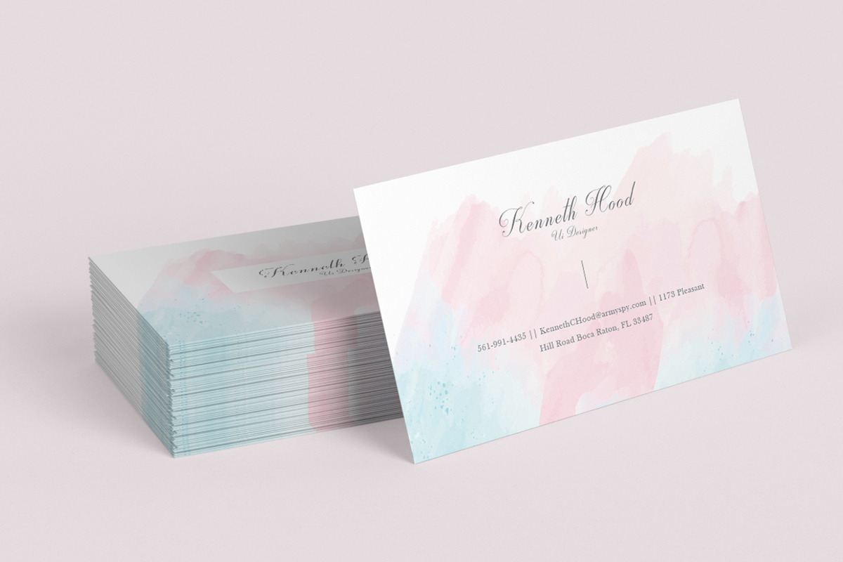 Business Card, a Business Card Template by CreativeZoom (Photo 2 of 3)