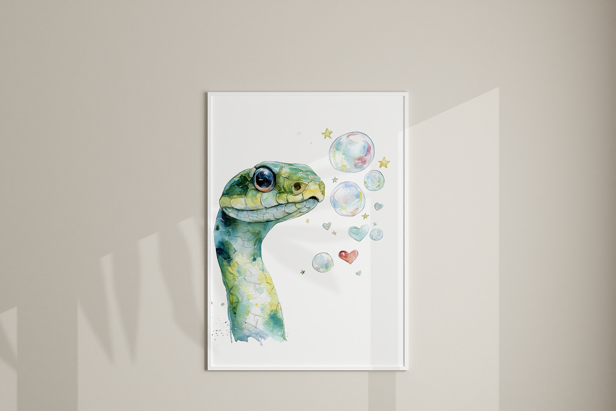 25 Quirky Snake Clipart PNGs, an Animal Illustration by Pati Charm Studio (Photo 7 of 8)