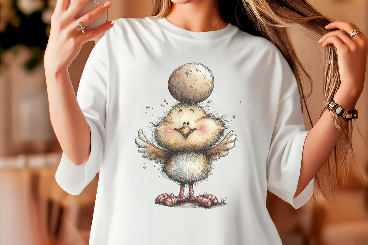 Whimsical Easter Farm Clipart, an Illustration by OK Design (Photo 4 of 6)