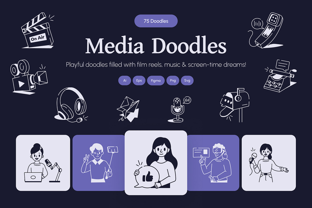 Media Drawing Art, an Outline Icon by Vectors Market (Photo 1 of 8)