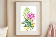 Floral Charm Botanical Watercolor, a Decorative Illustration by SashaKondr (Thumbnail 9 of 16)