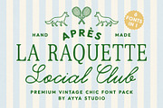 Handwritten Vintage Chic Font Bundle, a Handwritten Font by Ayya Studio (Thumbnail 1 of 16)