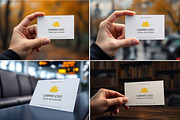 25 PSD MOCKUPS, BUSINESS CARDS, an Advertising Mockup by Mockup Stories (Thumbnail 5 of 6)