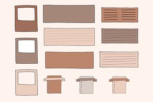 Digital Beige Planning Templates