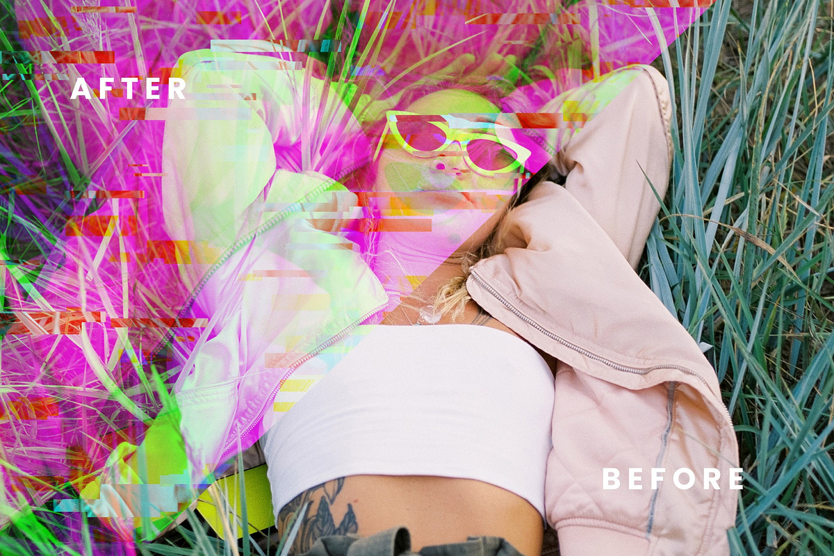 Error Glitch Photo Effect, a Layer Style Add-On by WudelMbois Studio (Photo 3 of 3)