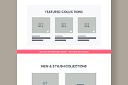 Fashion E Commerce Landing Page, a Landing Page Template by MightyDesign (Thumbnail 3 of 9)