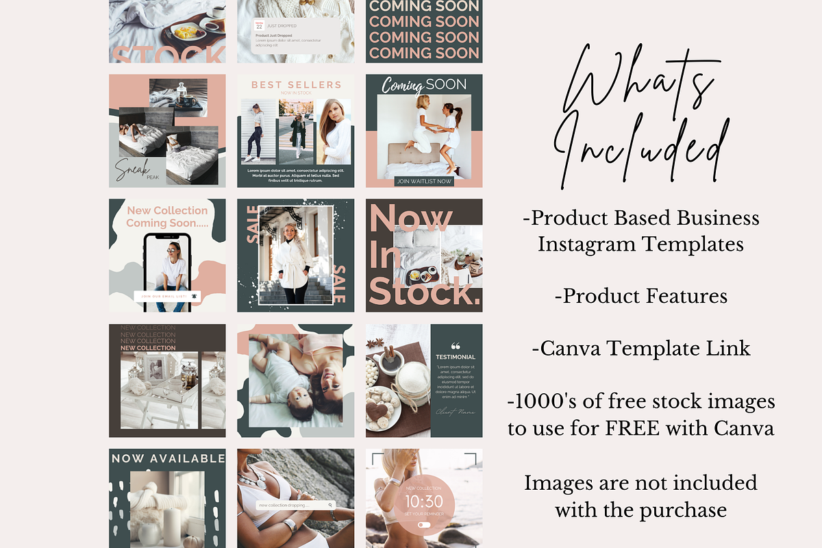 Business Instagram Canva Template, a Social Media Template by Social ...