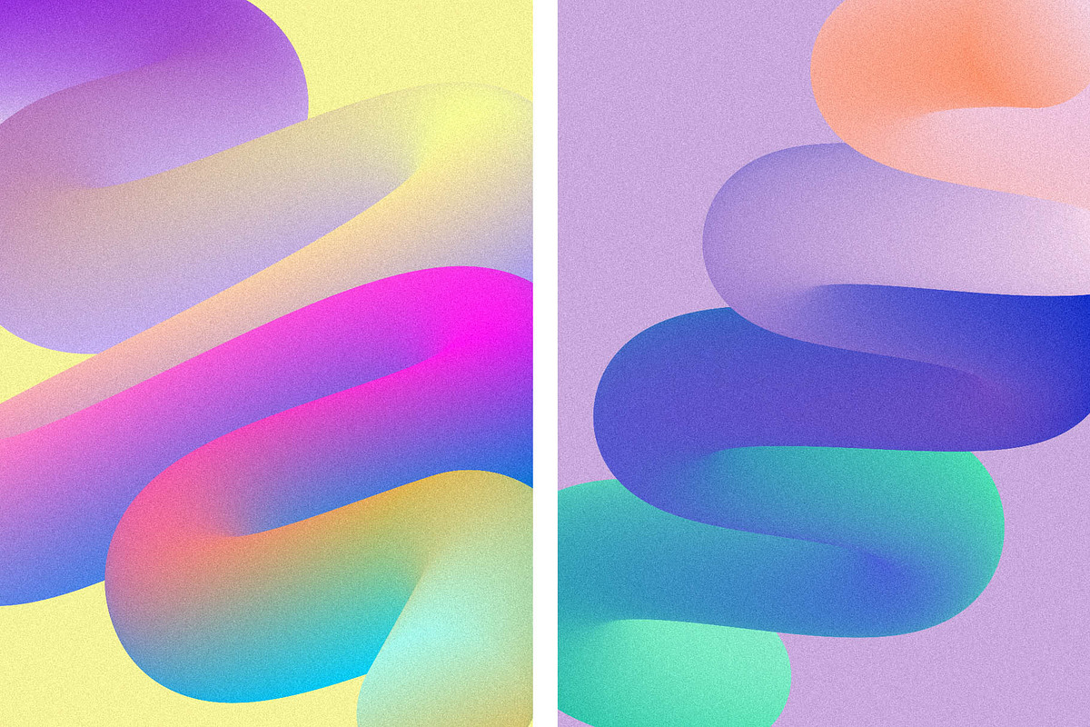 Blender: 80 Gradient Blends, an Object Graphic by RuleByArt (Photo 10 of 16)
