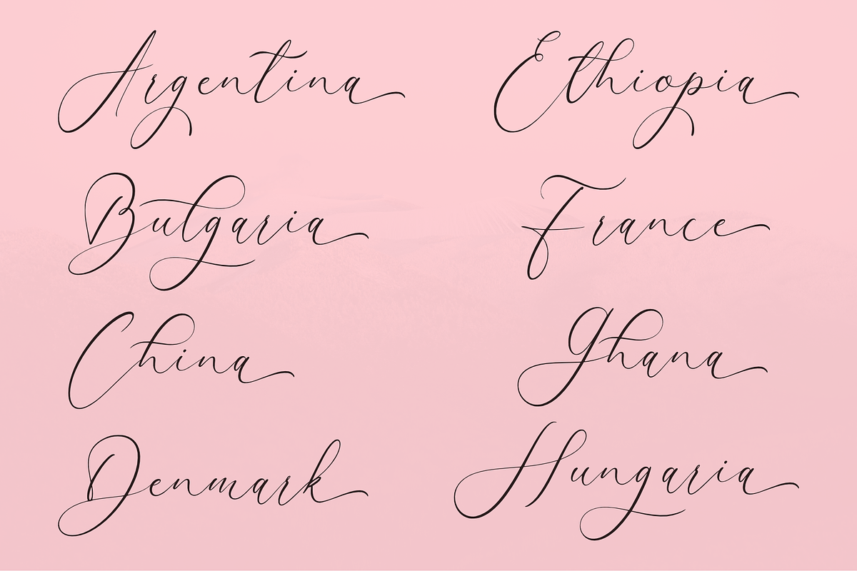 Penthoria | Handwritten Font, a Handwritten Font by Jackgridden (Photo 3 of 10)