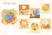 Happy Thanksgiving Day, an Illustration by YuNa (Thumbnail 6 of 11)