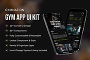 Gymnation - Gym App UI Kit, an App Template by Eureka Supply (Thumbnail 1 of 7)