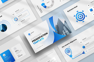 Multipurpose Business Presentation, a Presentation Template by KreateTribe