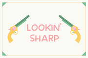 Sharp Shooter, a Sans Serif Font by Great Lakes Lettering (Thumbnail 4 of 6)