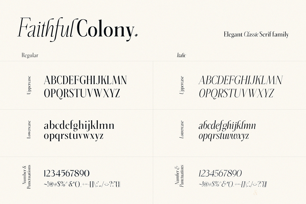 Faithful Colony - Elegant Serif, a Serif Font by creativemedialab (Photo 10 of 13)