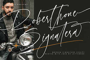 Roberthone Signatera Modern Script