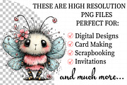 Whimsical Easter Bee Clipart, an Illustration by Daily.Designs (Thumbnail 2 of 8)